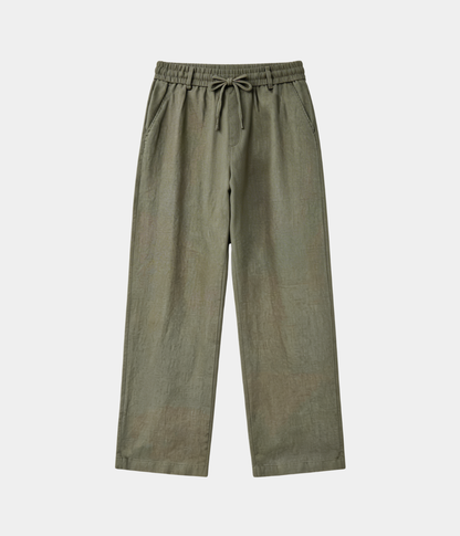 The Liguria Resort Trouser — Olive — image 1