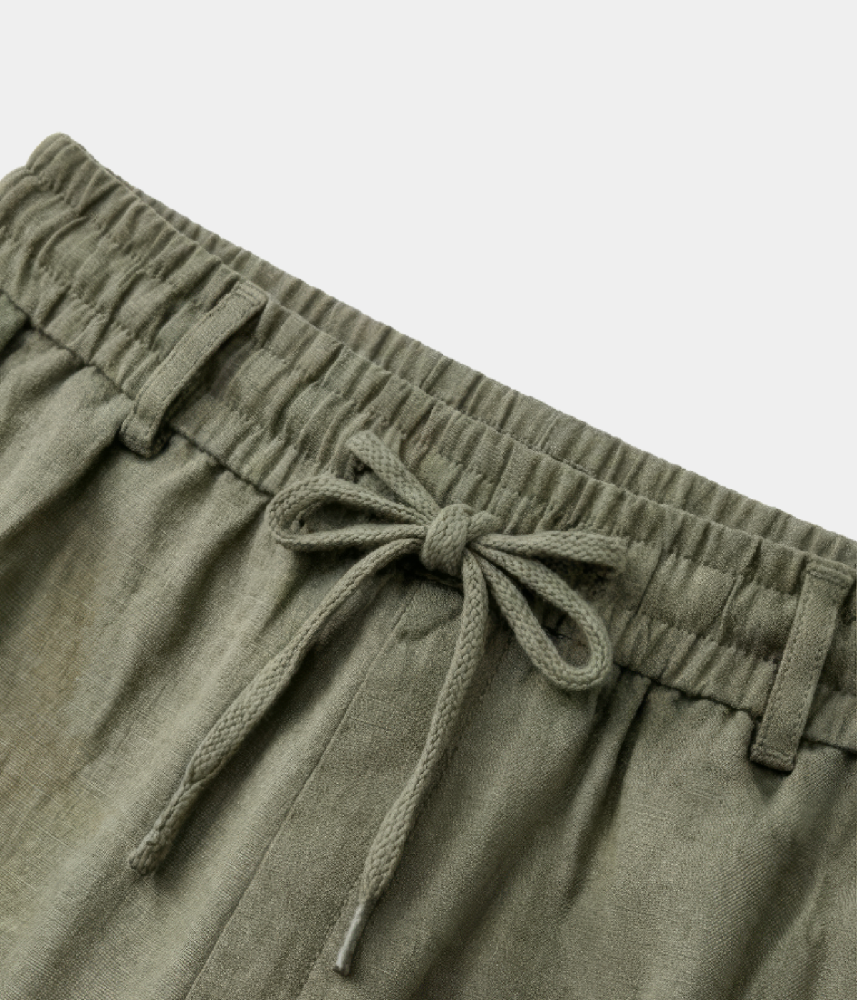 The Liguria Resort Trouser — Olive — image 4
