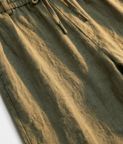 The Liguria Resort Trouser — Olive — image 8