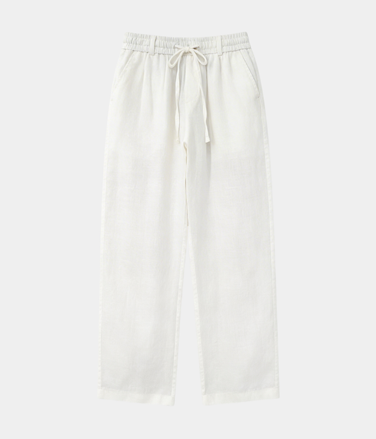The Liguria Resort Trouser — White — image 1