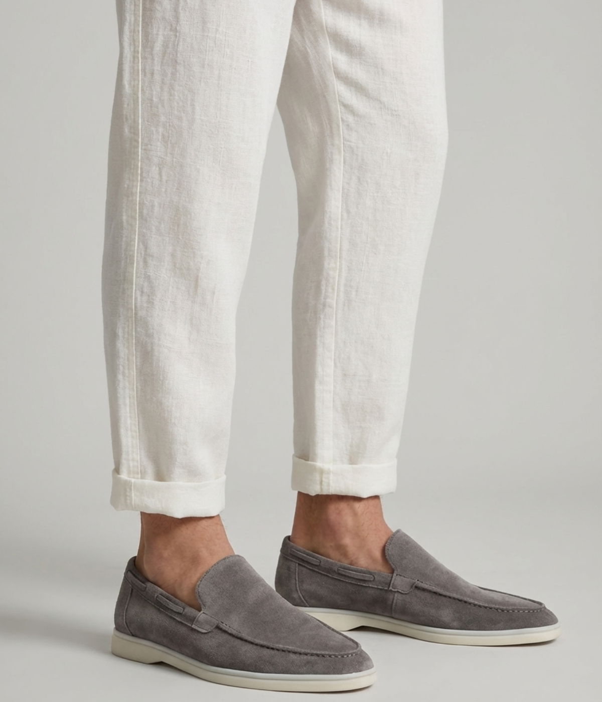 The Liguria Resort Trouser — White — image 4