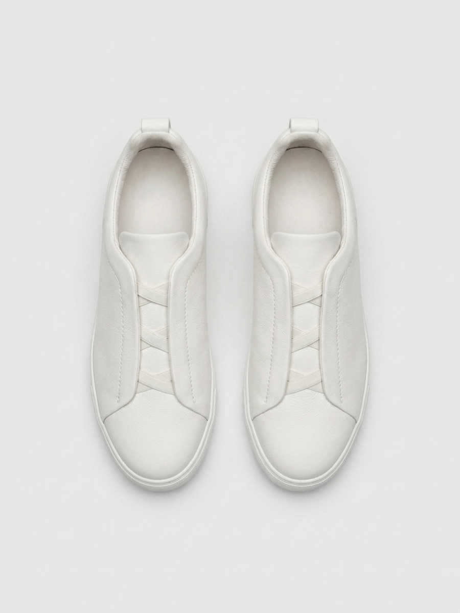 The Como Slip-On — White — image 6