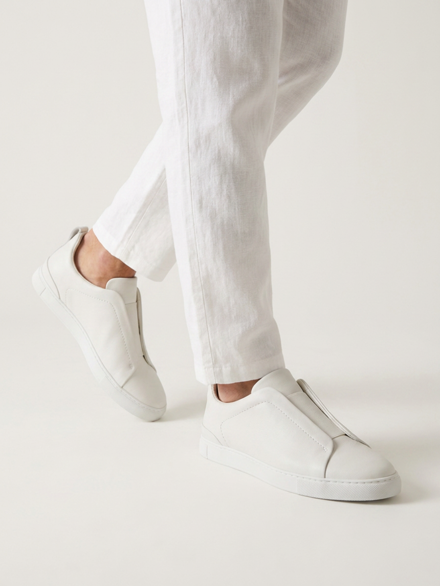 The Como Slip-On — White — image 2