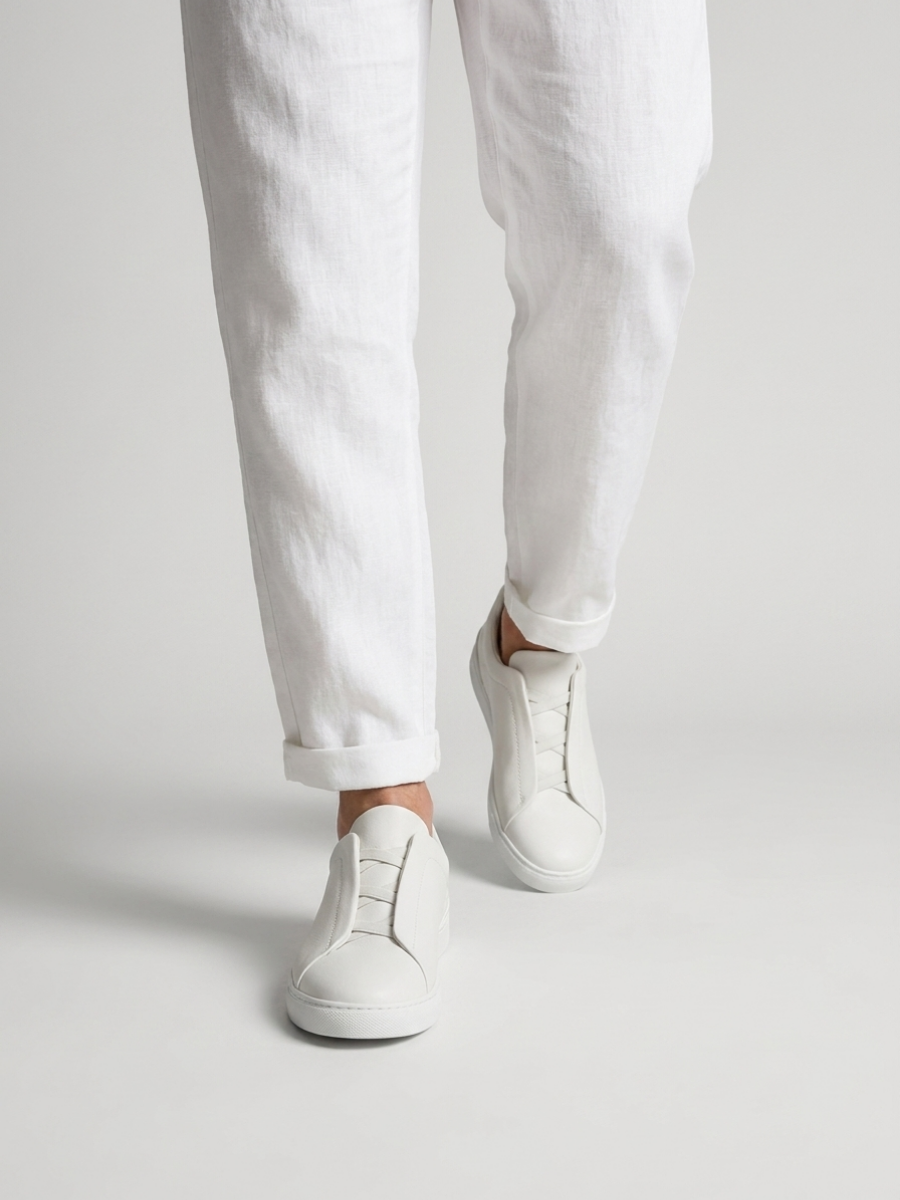 The Como Slip-On — White — image 8