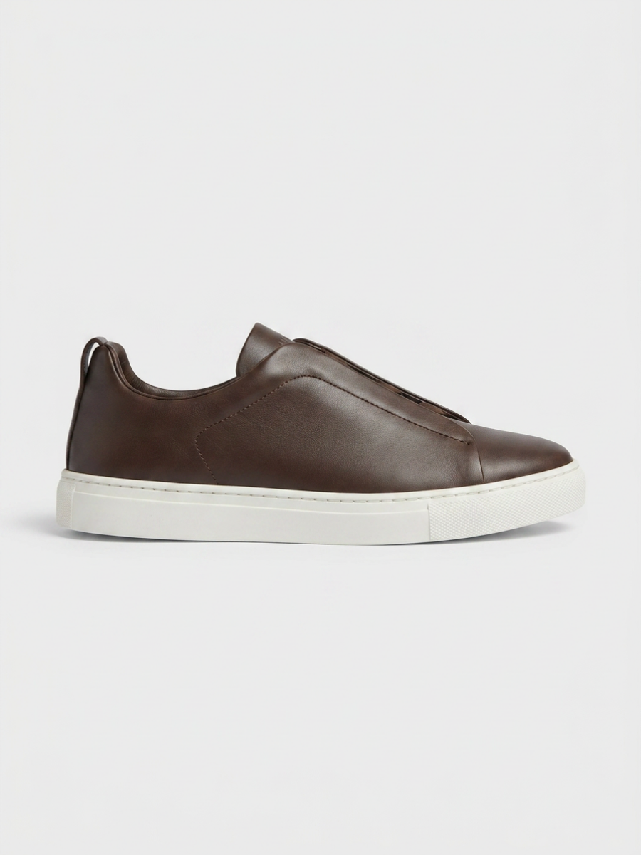The Como Slip-On — Brown — image 1