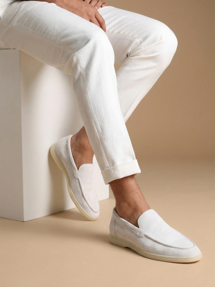 The Portofino Loafer — White — image 2
