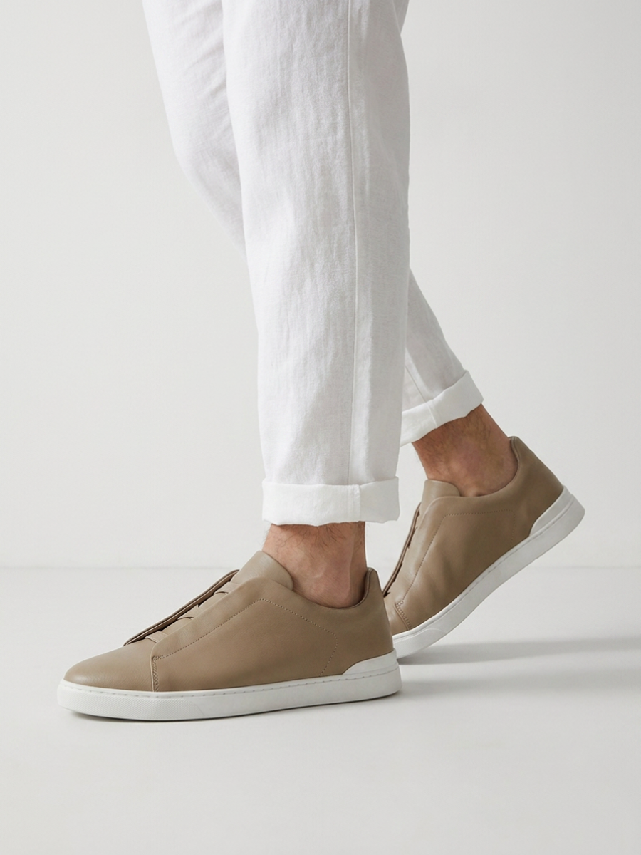 The Como Slip-On — Khaki — image 2