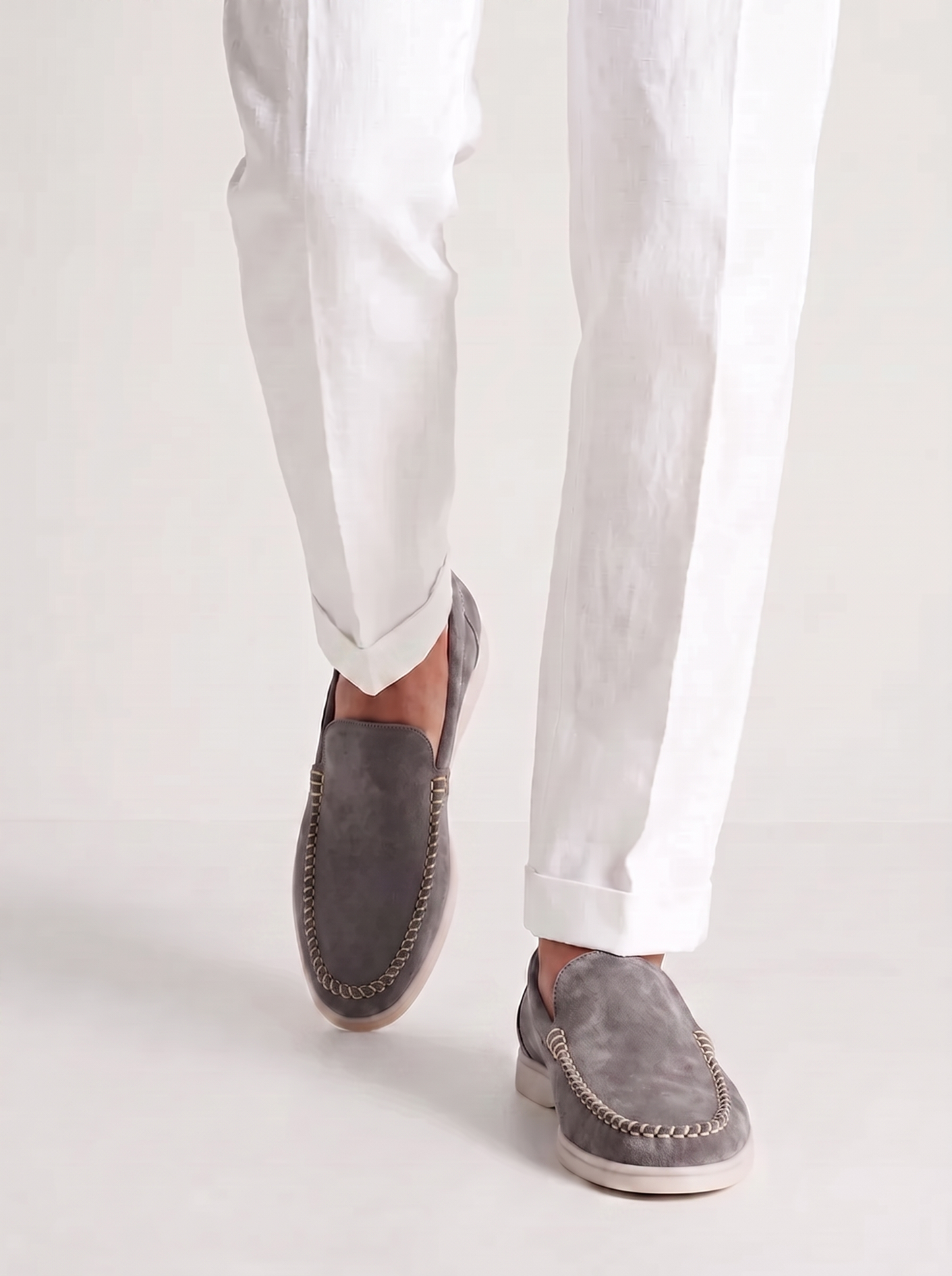 The Ravello Loafer — Grey — image 4