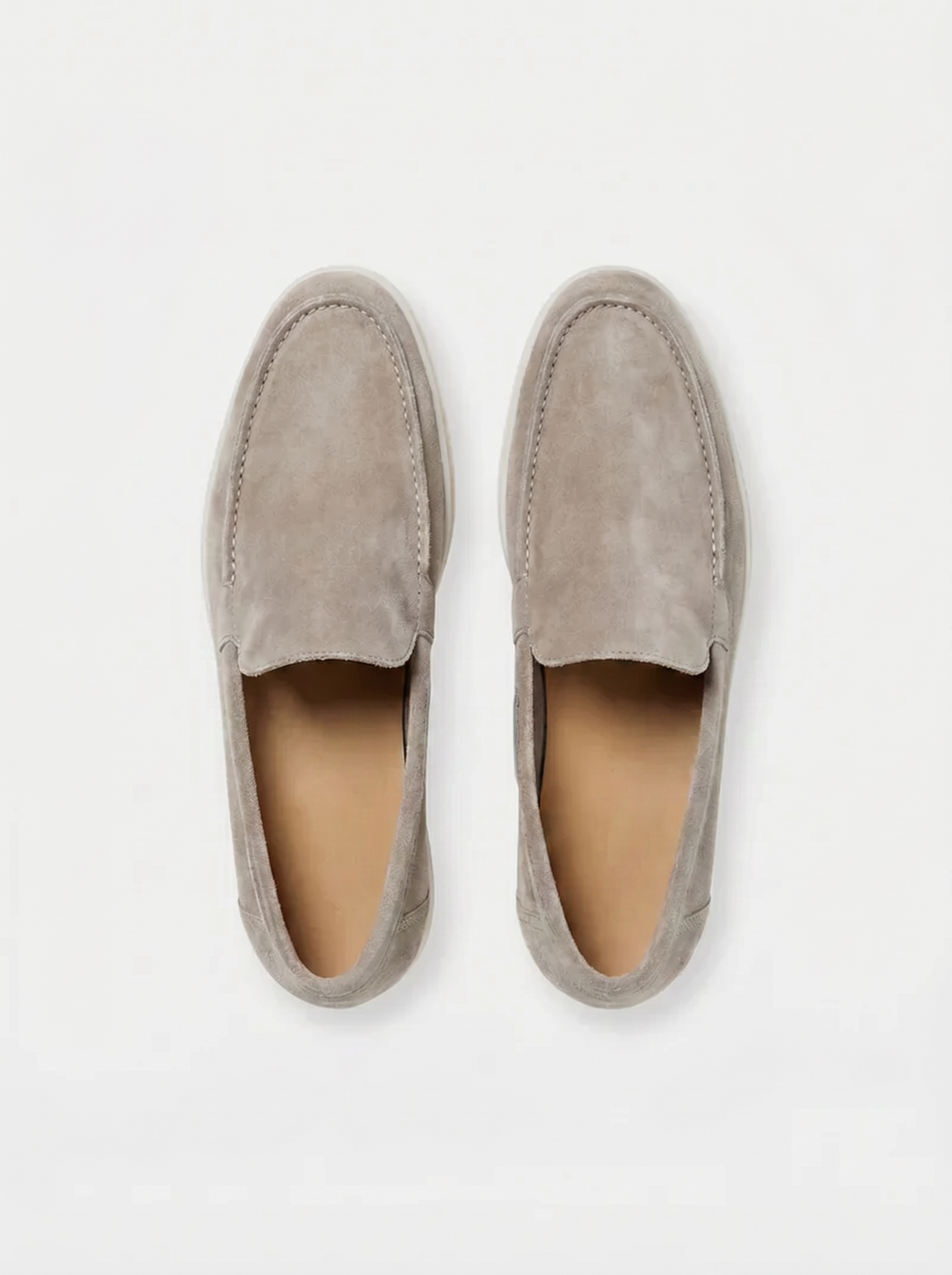 The Portofino Loafer — Light Grey — image 3