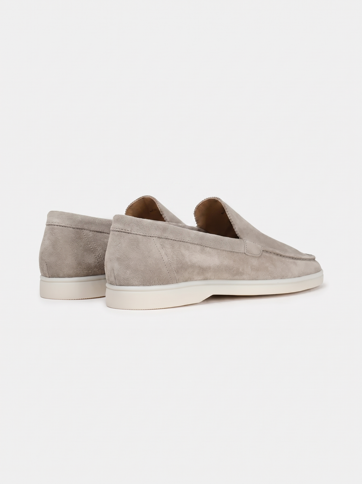 The Portofino Loafer — Light Grey — image 2
