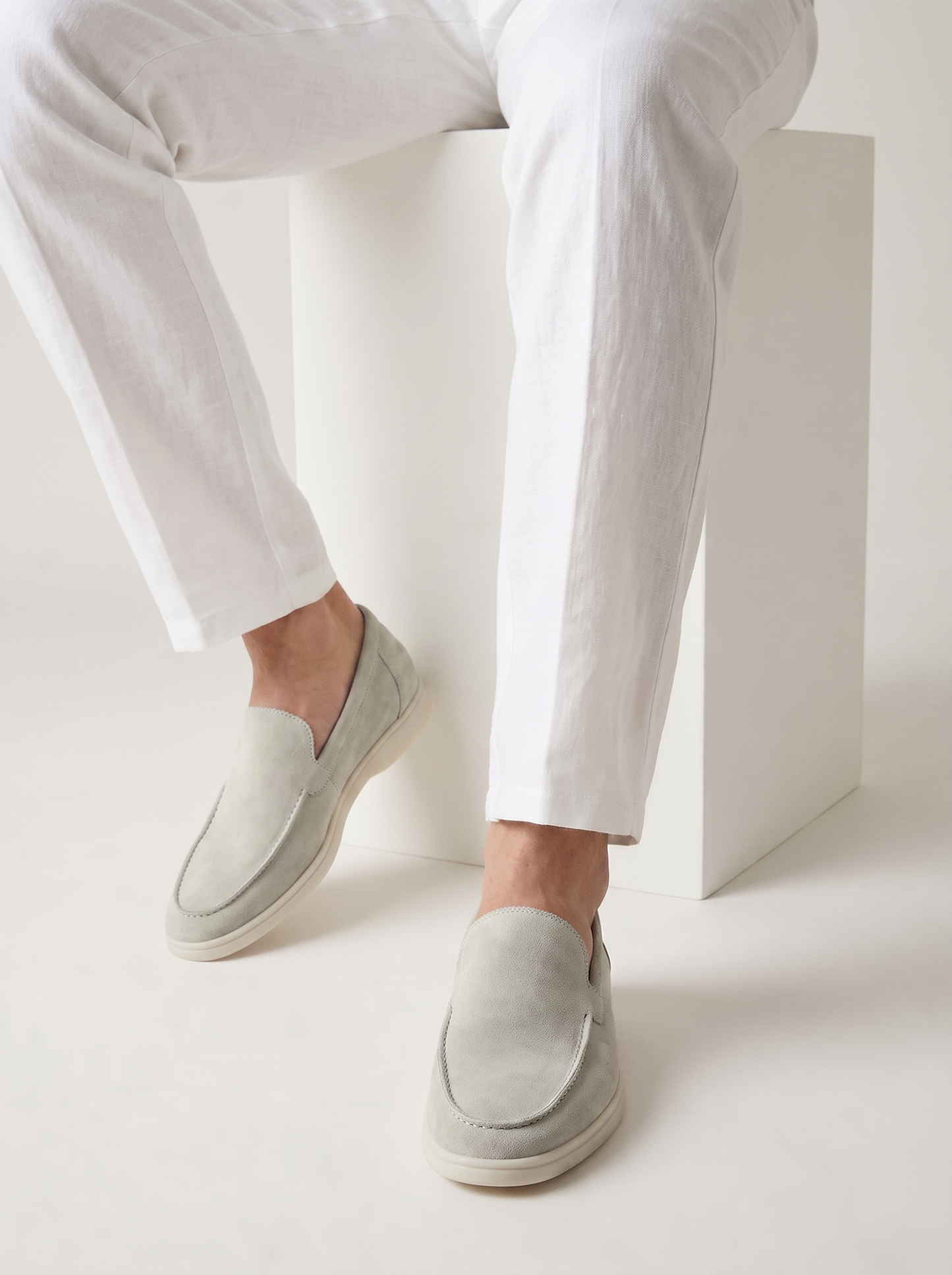 The Portofino Loafer — Sage — image 2