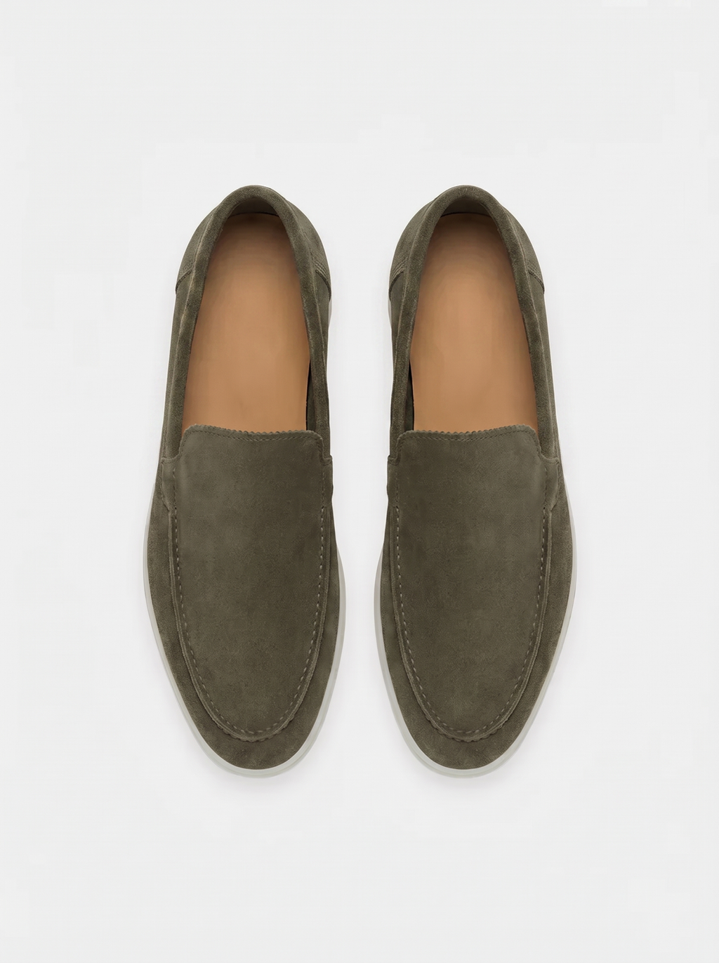 The Portofino Loafer — Olive — image 3