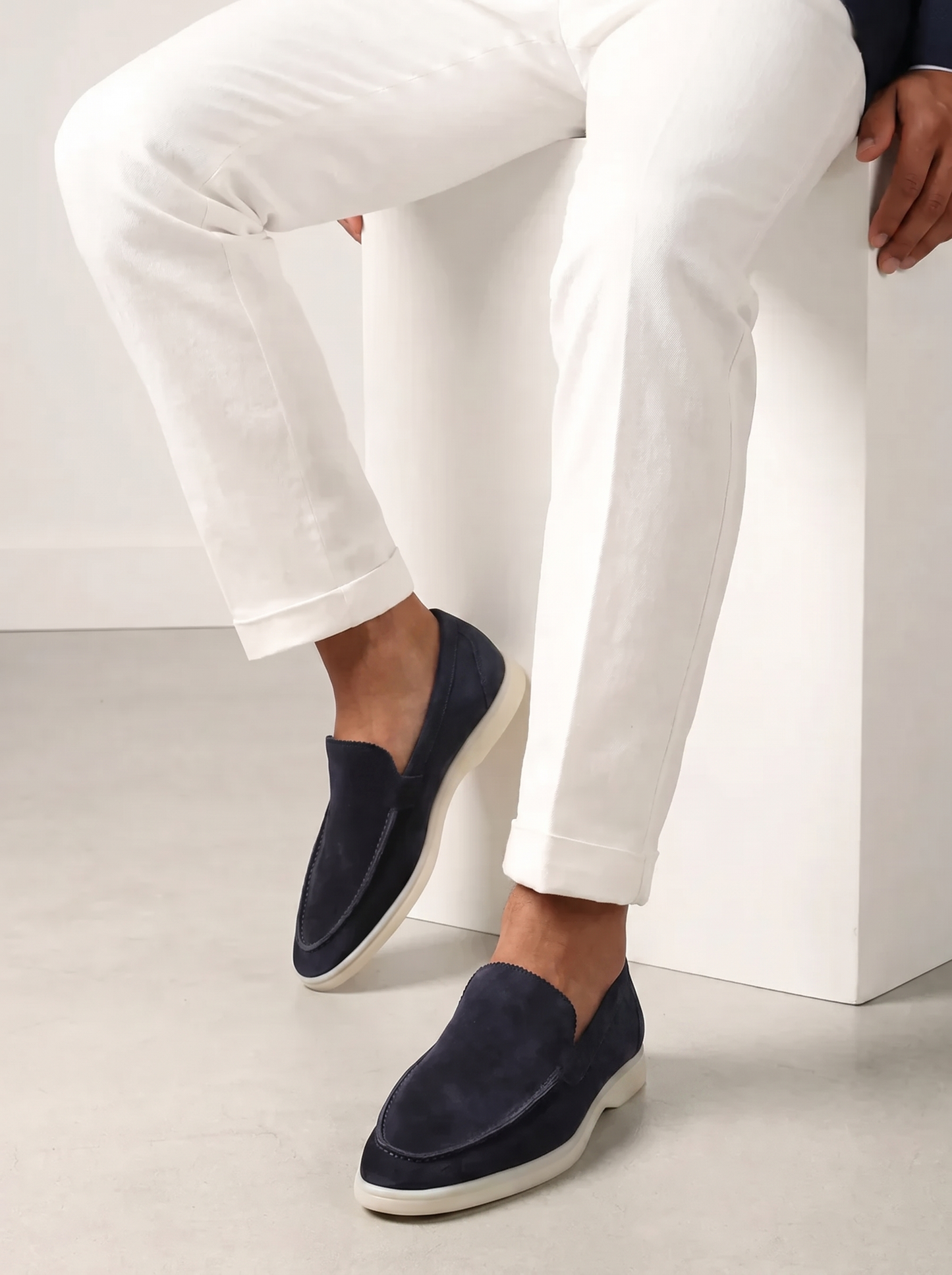 The Portofino Loafer — Navy — image 8
