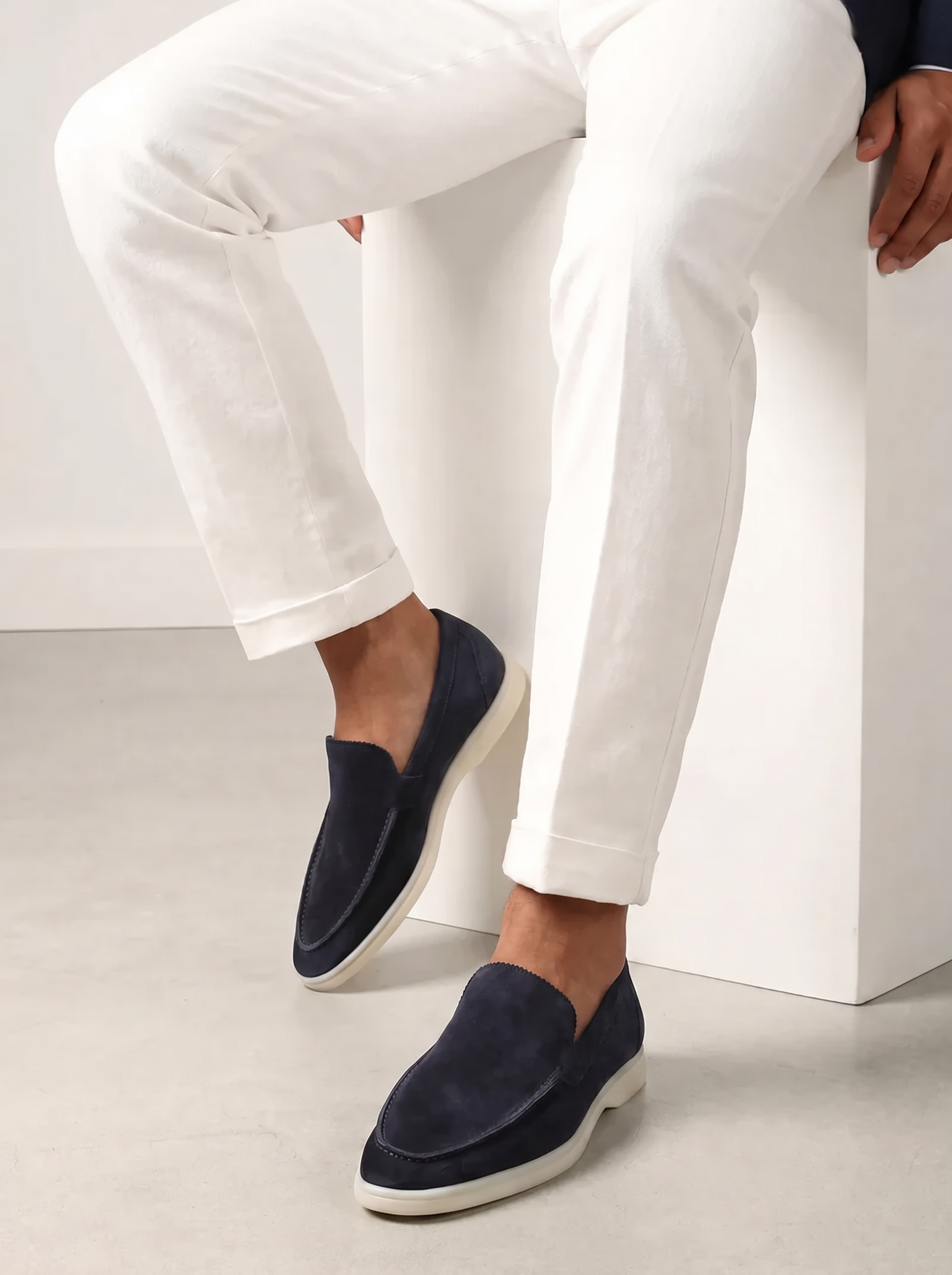 The Portofino Loafer — Navy — image 8