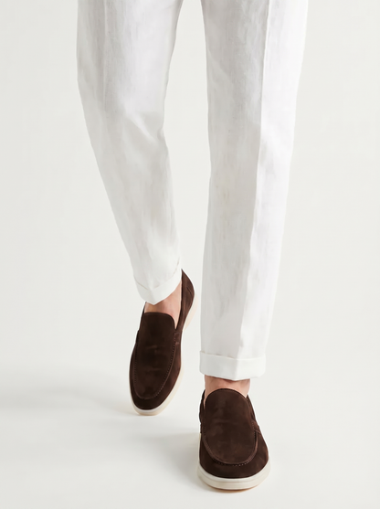 The Portofino Loafer — Chocolate — image 6
