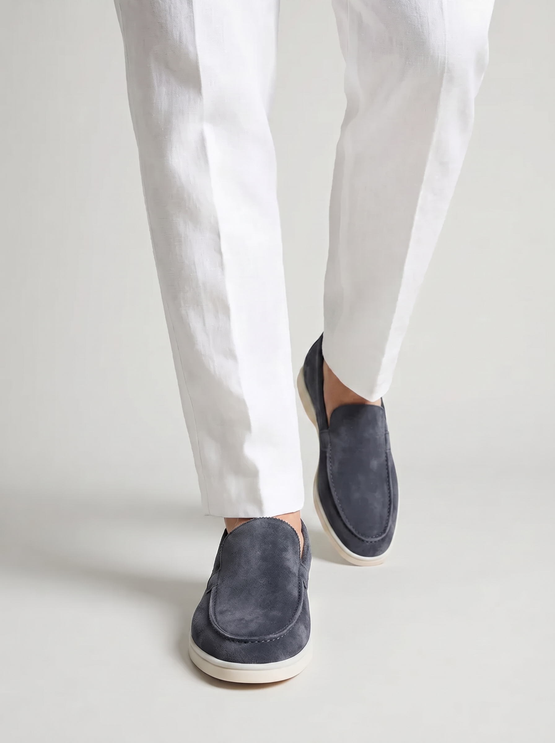 The Portofino Loafer — Steel Blue — image 7