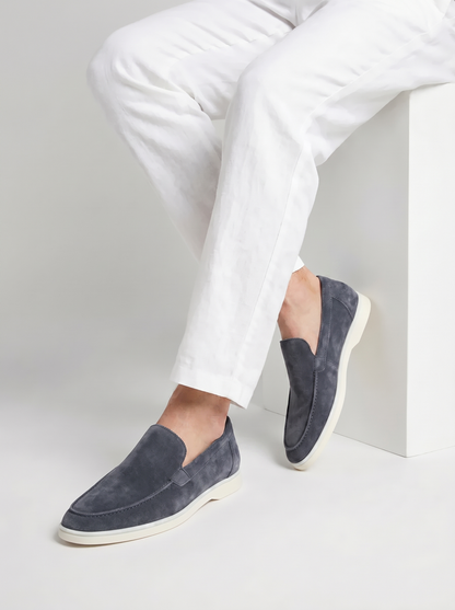 The Portofino Loafer — Steel Blue — image 2