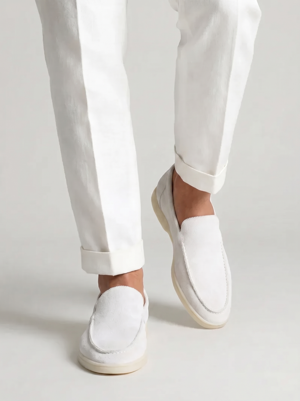 The Portofino Loafer — White — image 4