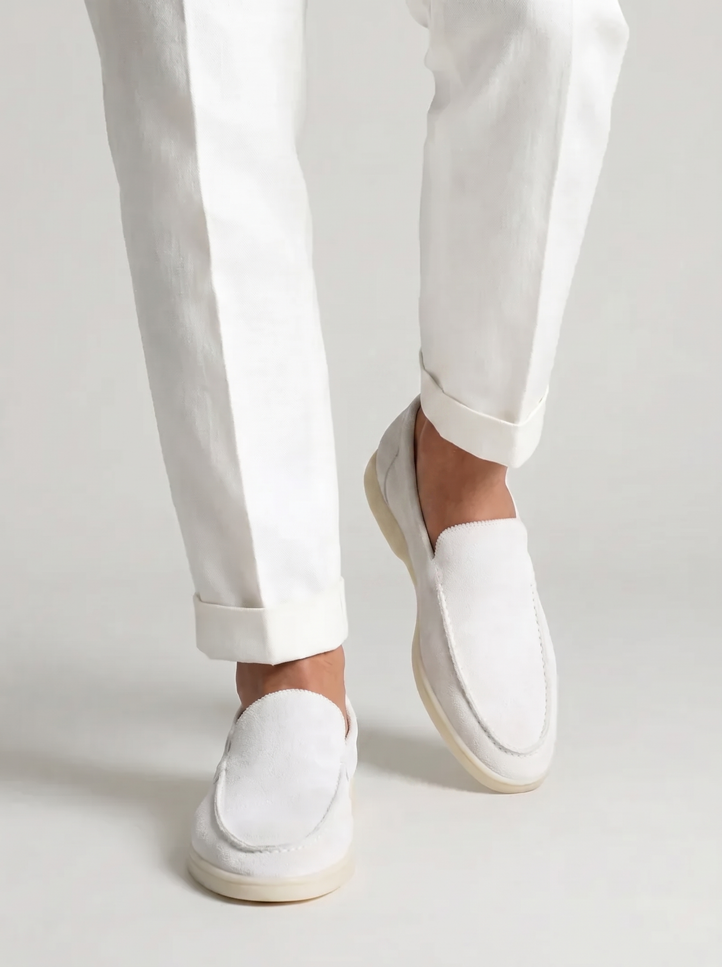 The Portofino Loafer — White — image 4