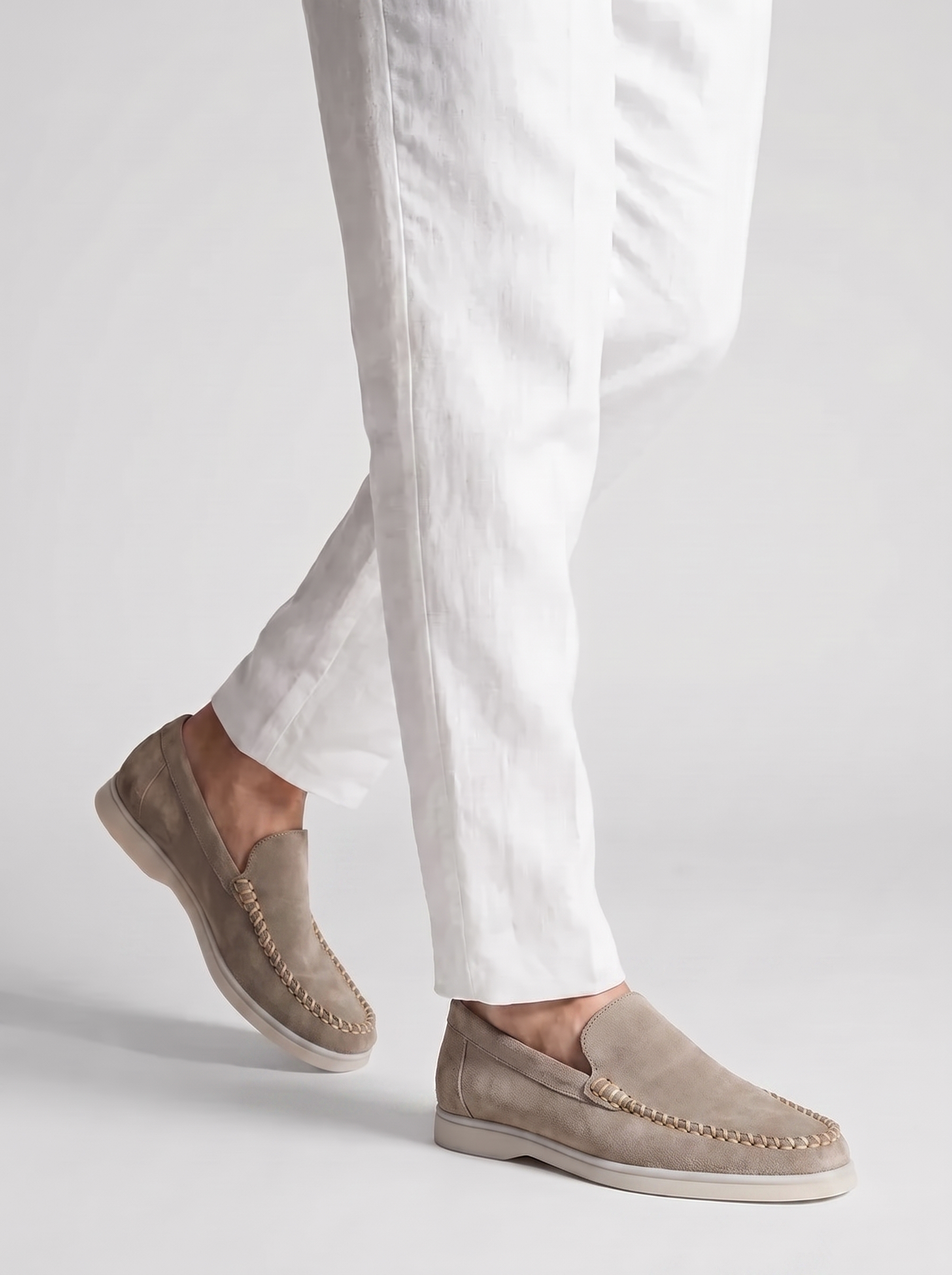 The Ravello Loafer — Light Grey — image 8