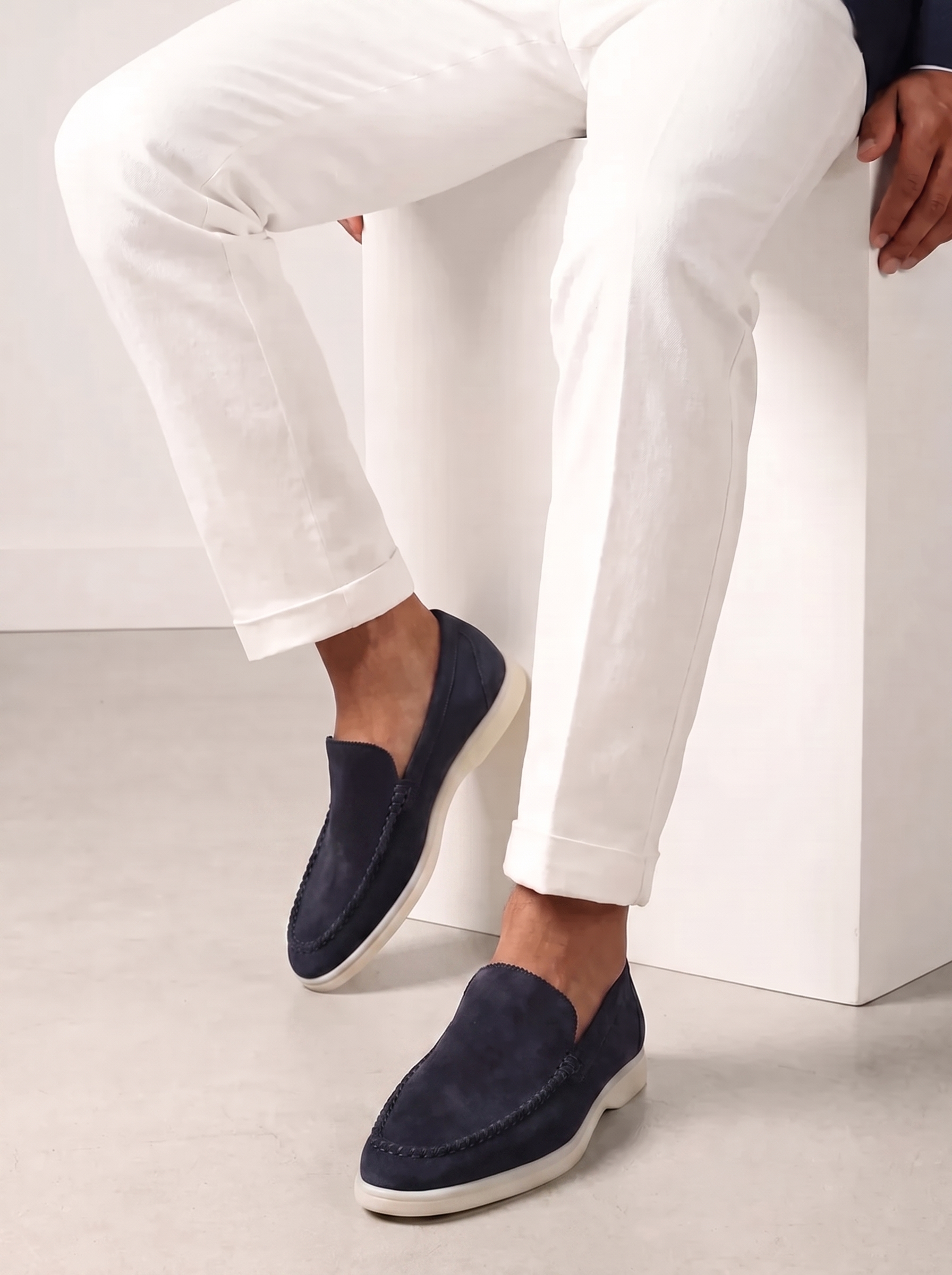 The Ravello Loafer — Navy — image 8