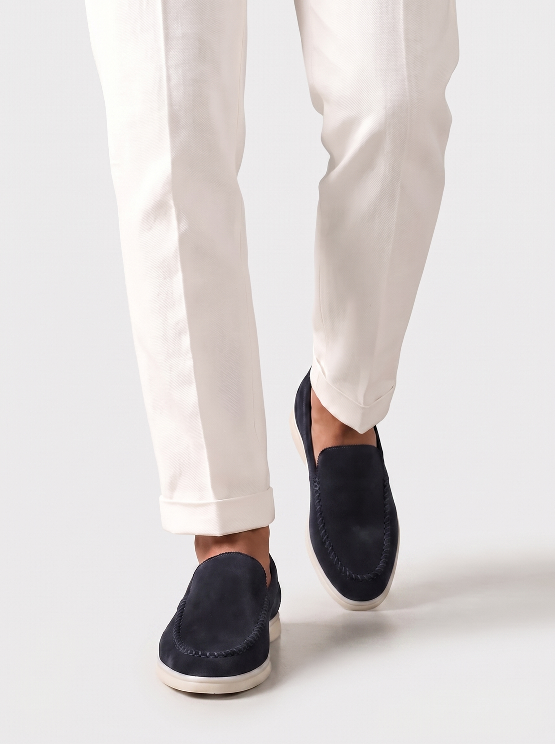 The Ravello Loafer — Navy — image 7
