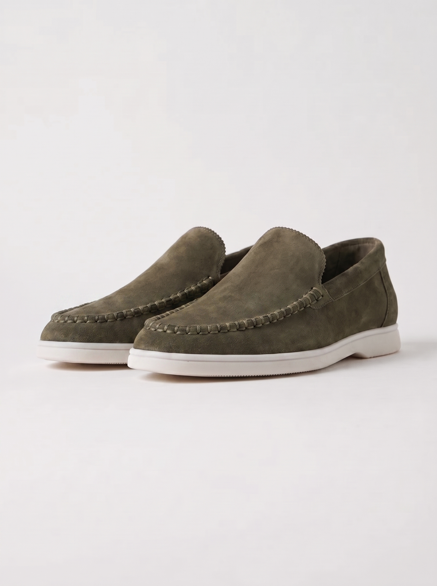 The Ravello Loafer — Olive — image 7