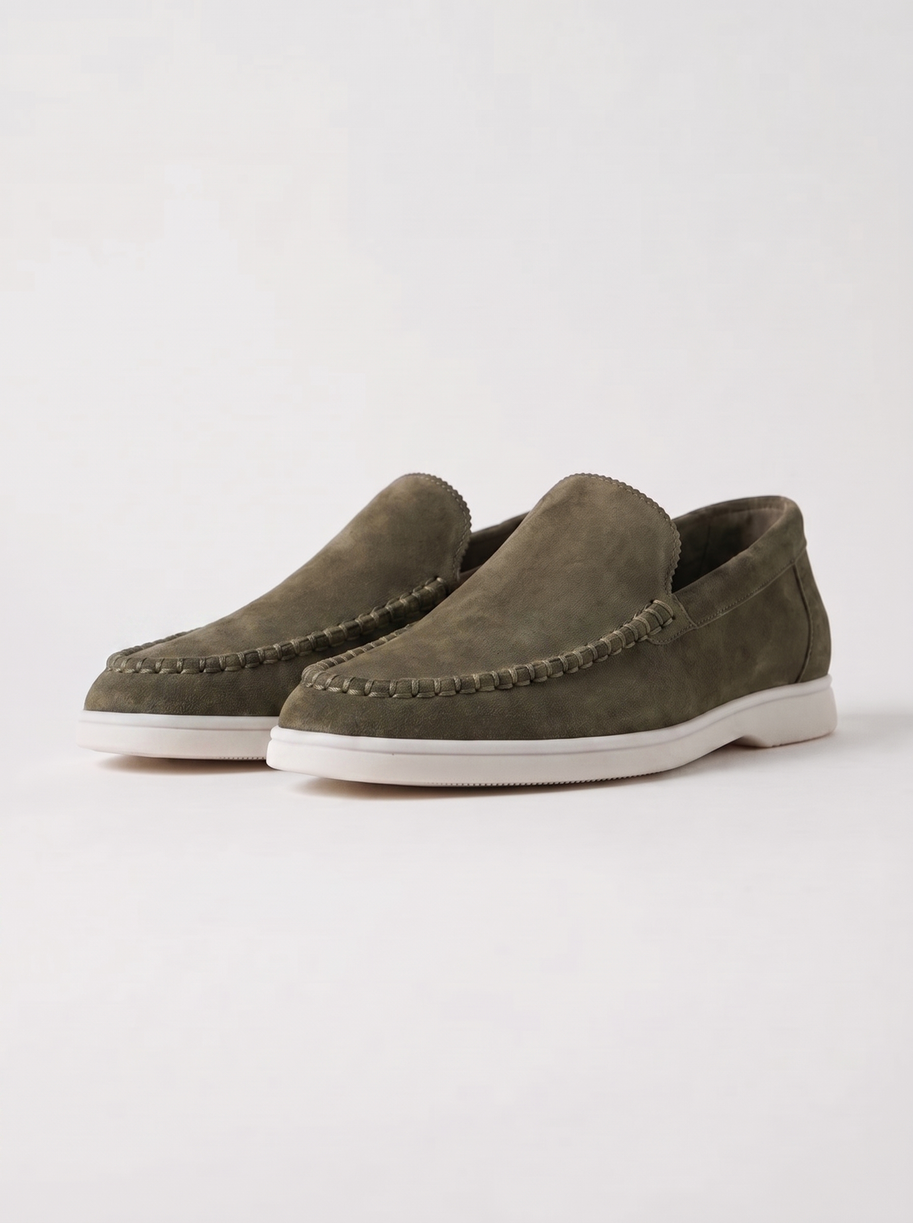 The Ravello Loafer — Olive — image 7