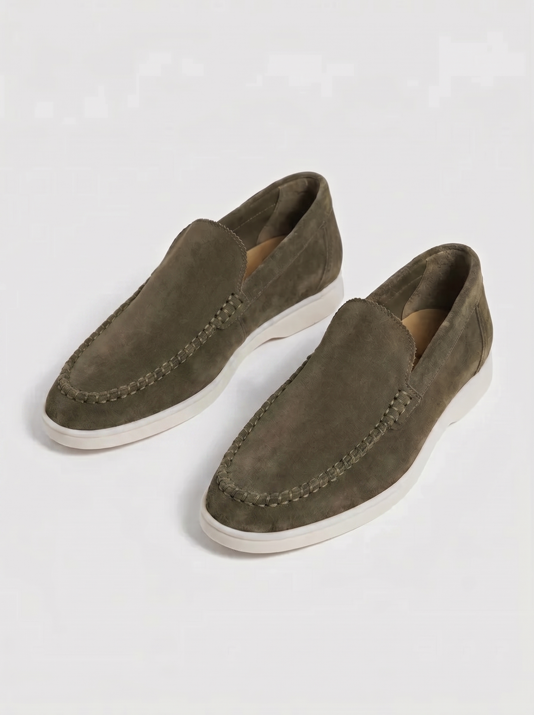 The Ravello Loafer — Olive — image 8