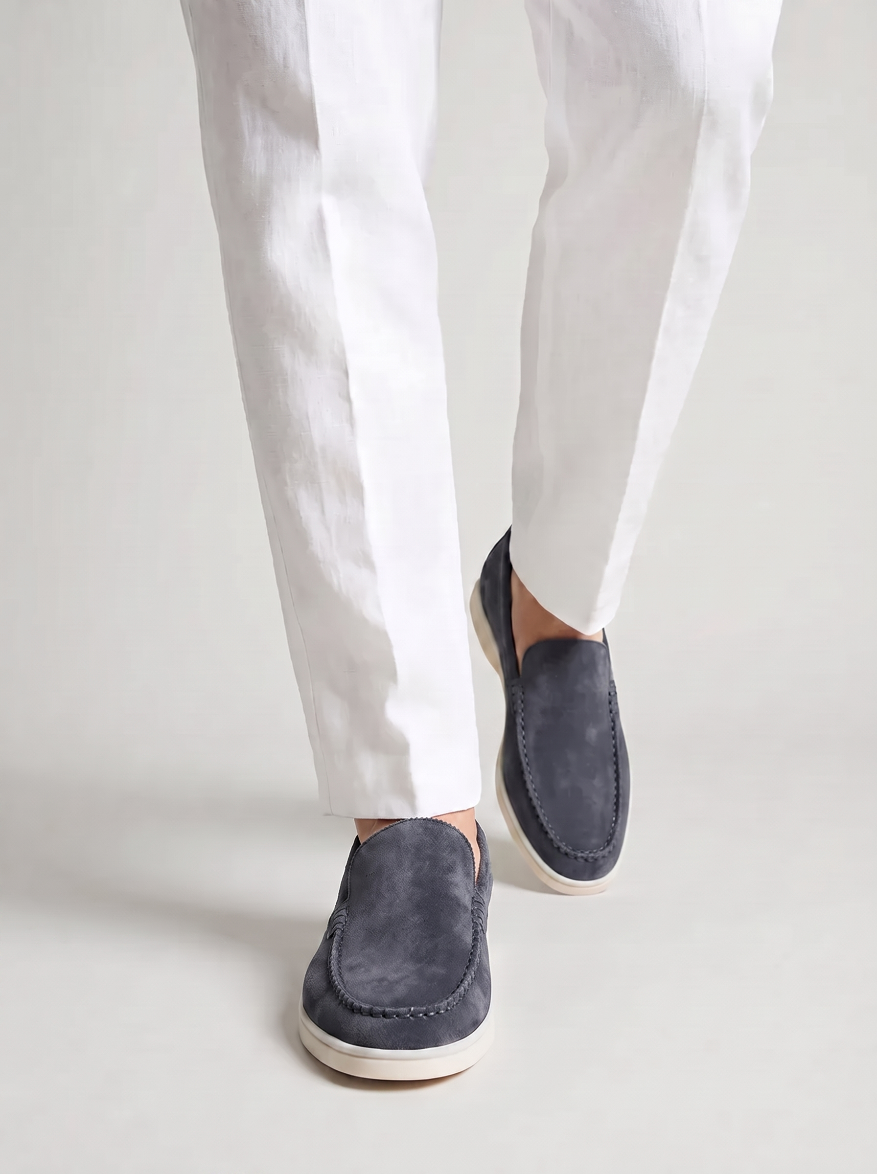 The Ravello Loafer — Steel Blue — image 7