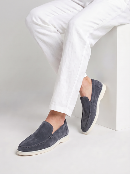 The Ravello Loafer — Steel Blue — image 2