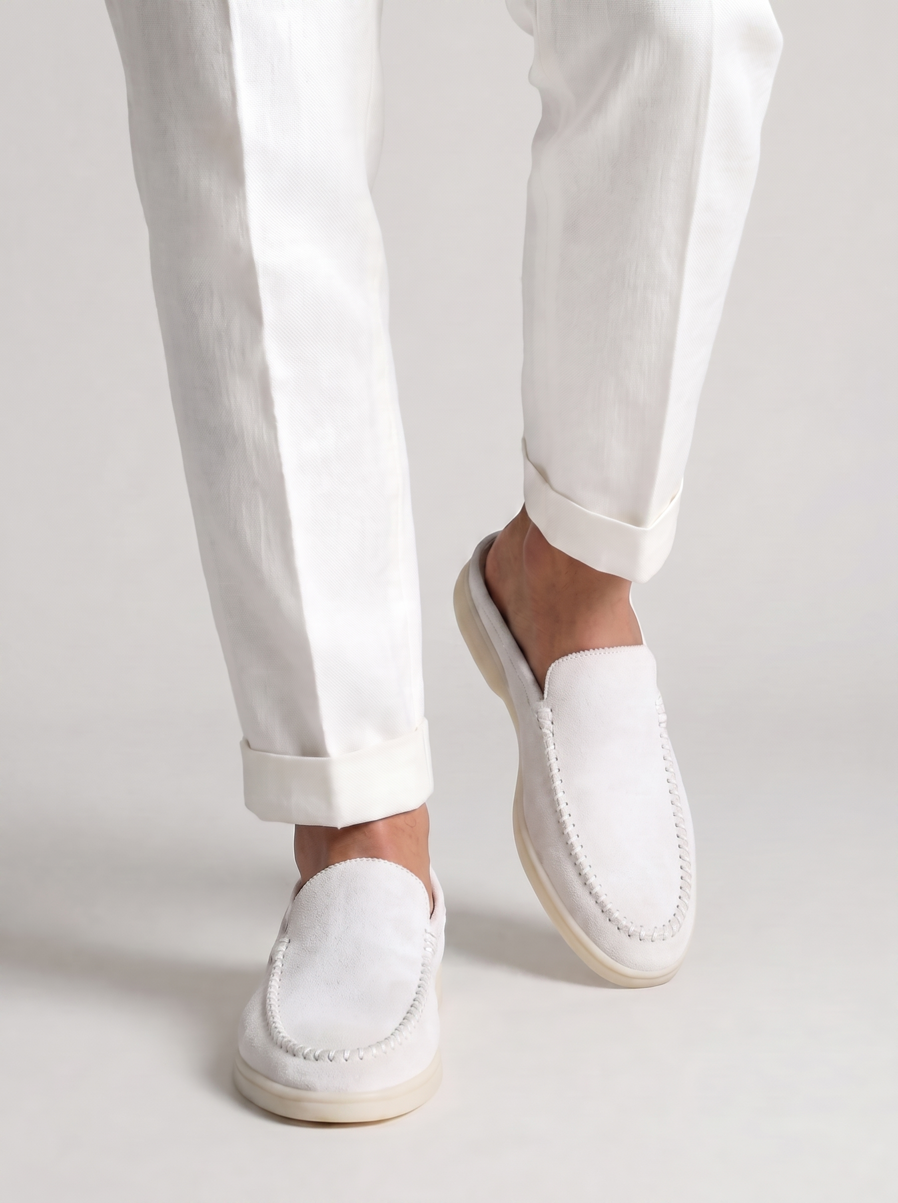 The Ravello Loafer — White — image 4