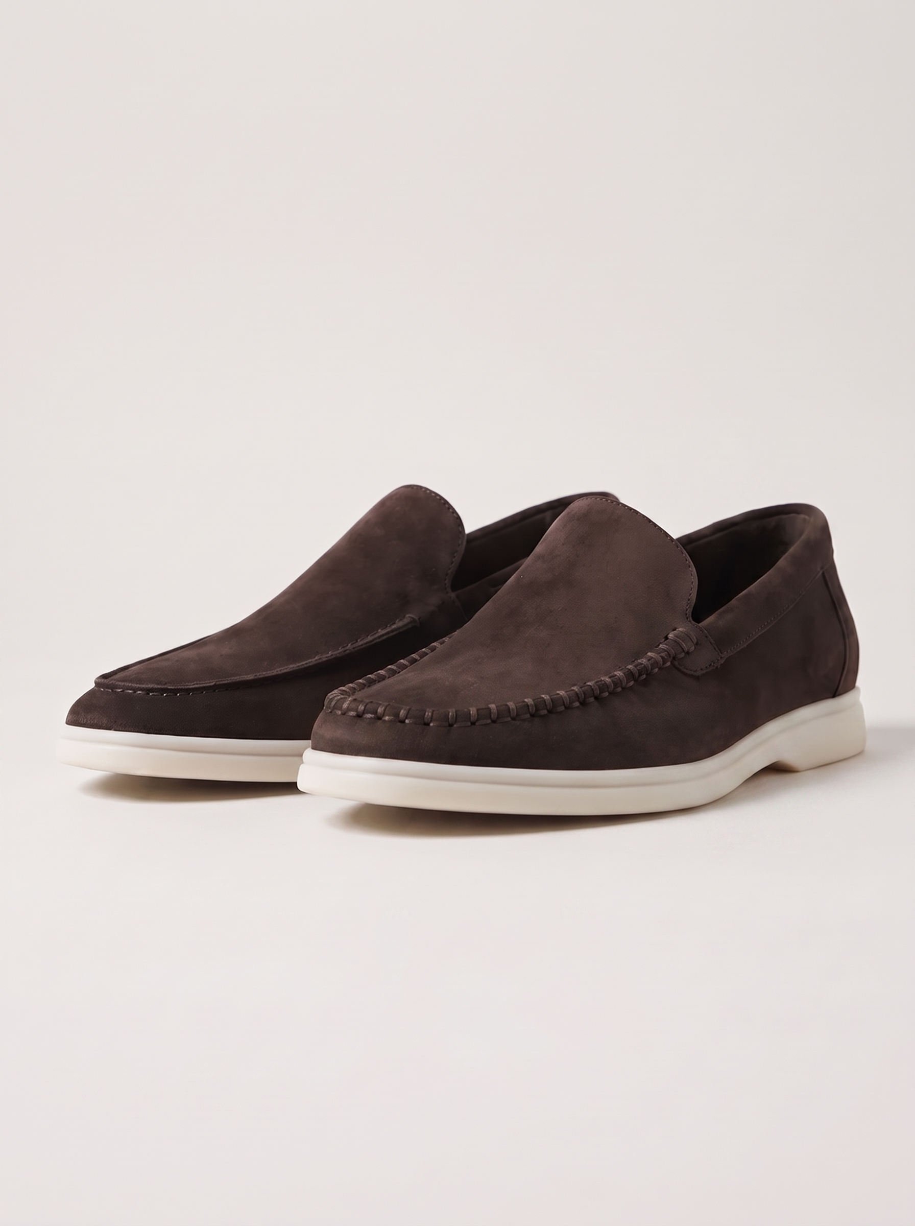 The Ravello Loafer — Warm Grey — image 3