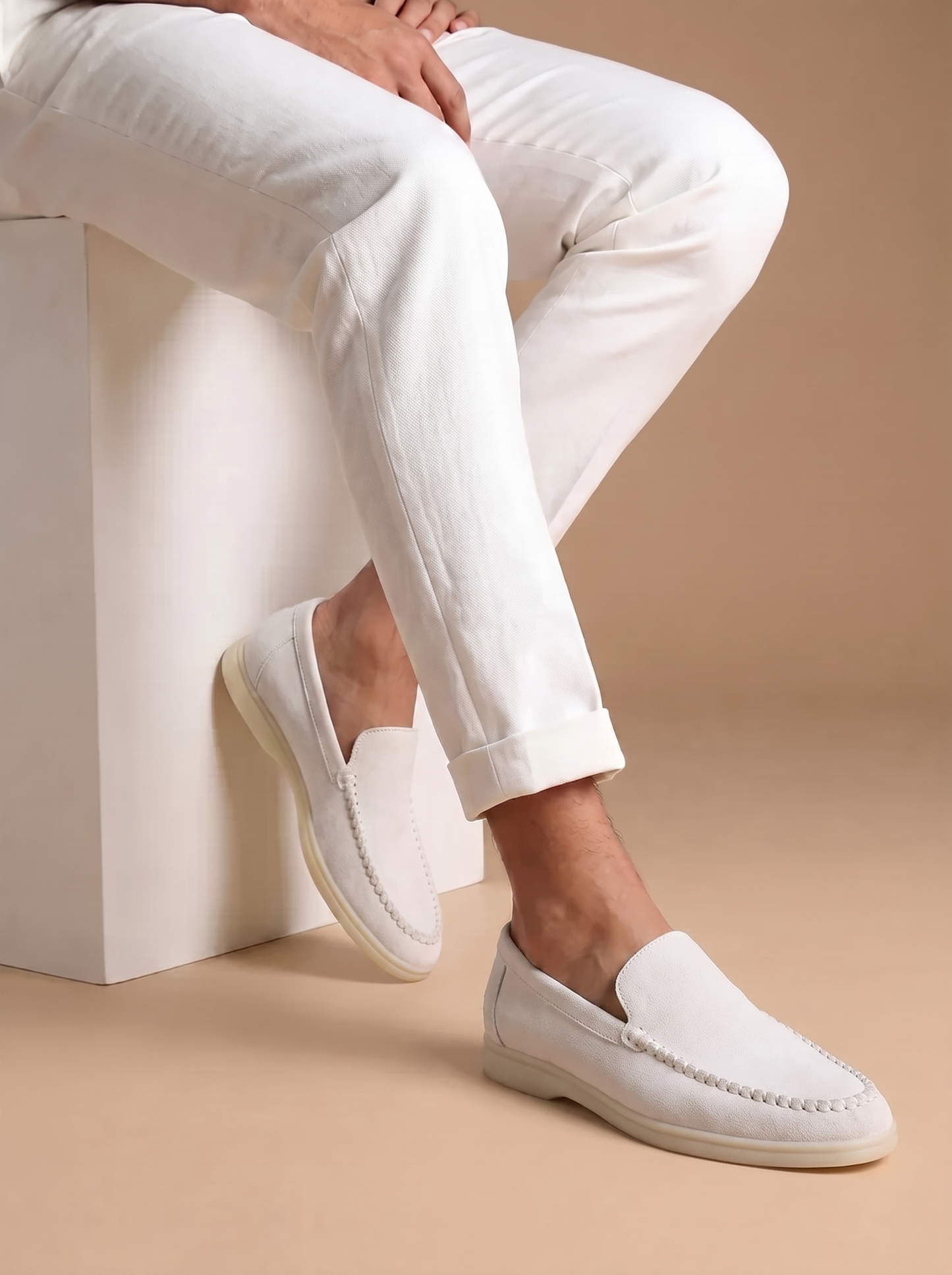 The Ravello Loafer — White — image 2