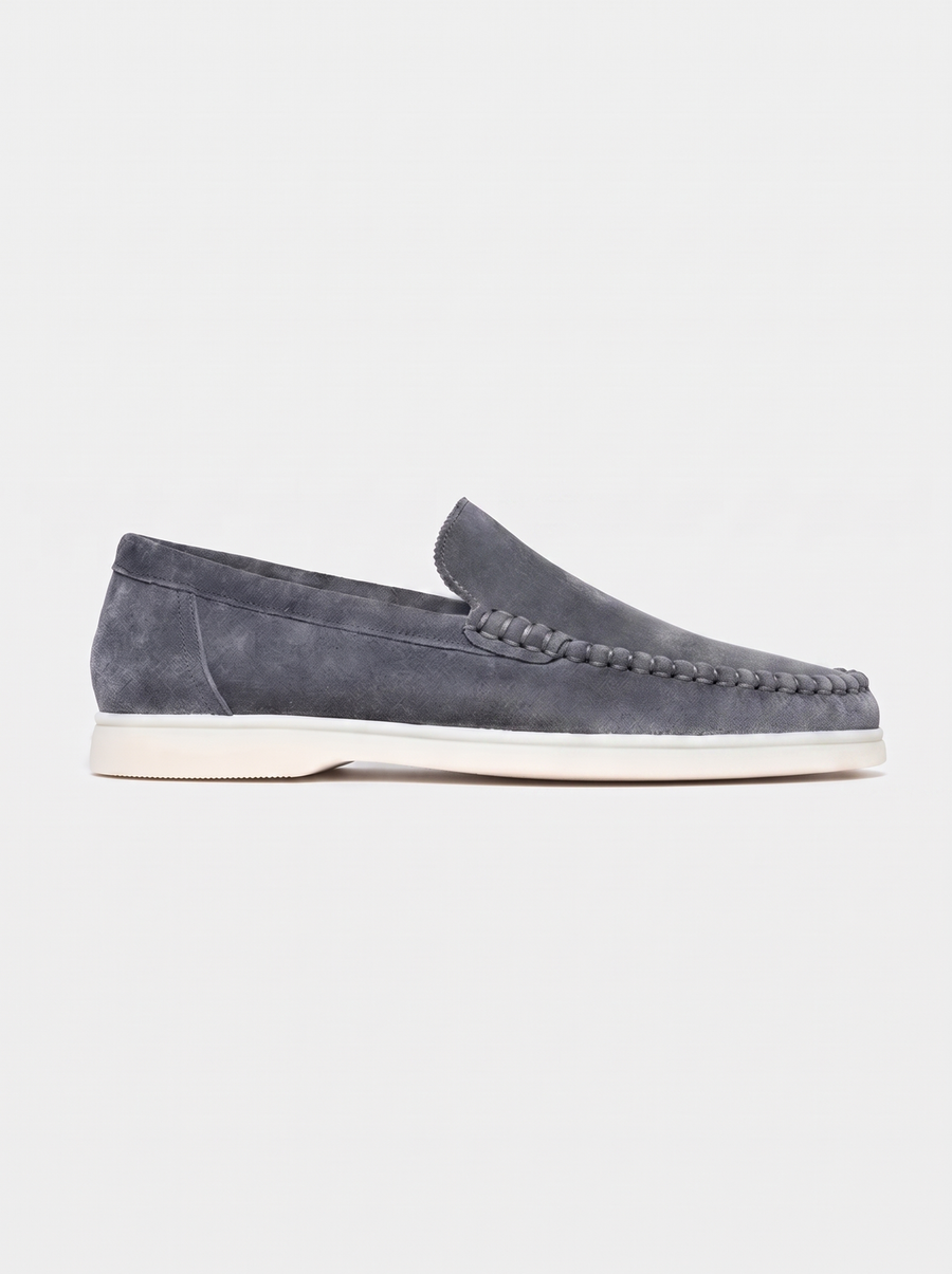 The Ravello Loafer — Steel Blue — image 1