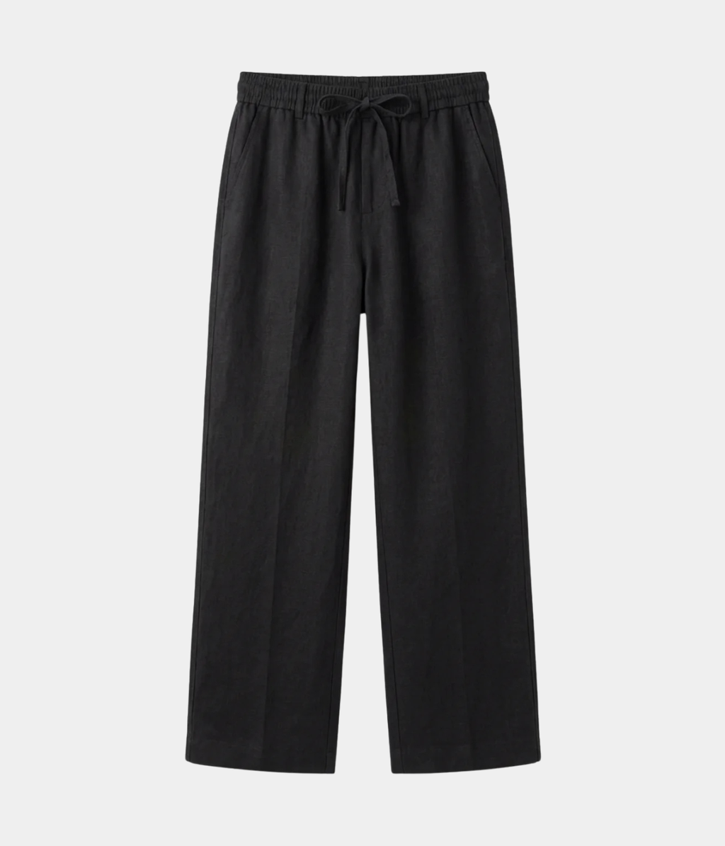 The Liguria Resort Trouser — Black — image 1