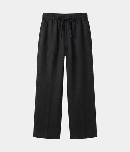 The Liguria Resort Trouser — Black — image 1