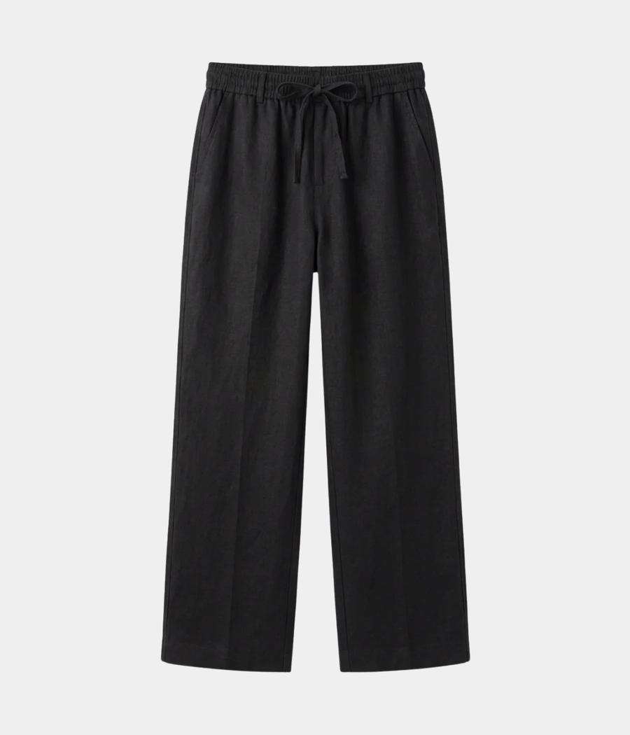 The Liguria Resort Trouser — Black — image 1